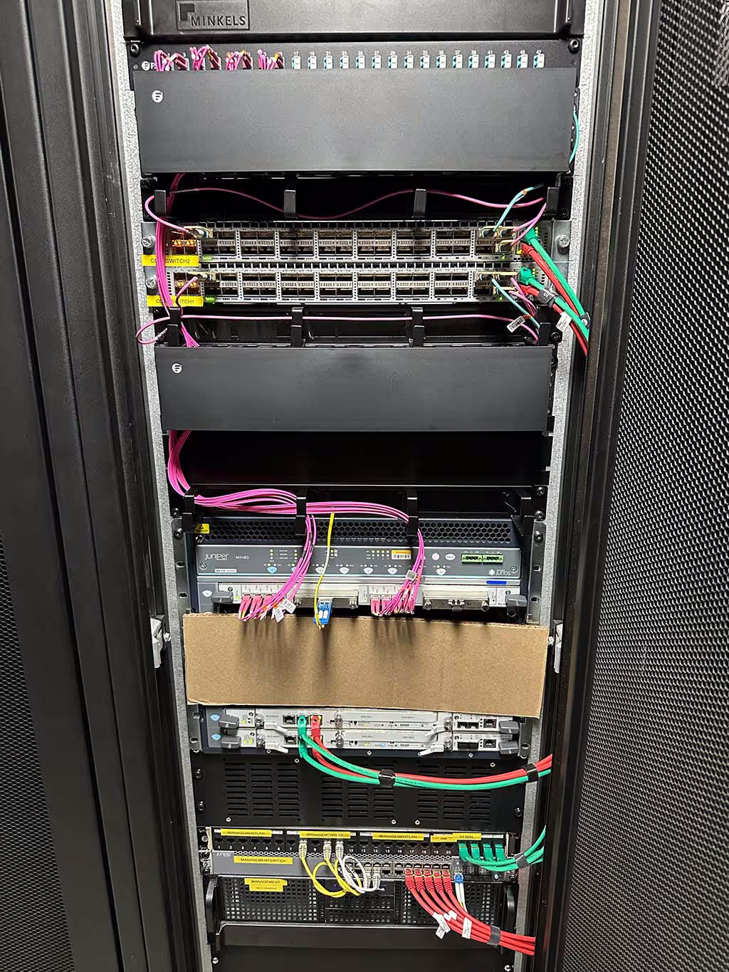 Don't worry, the cardboard was later professionally replaced by correct covers